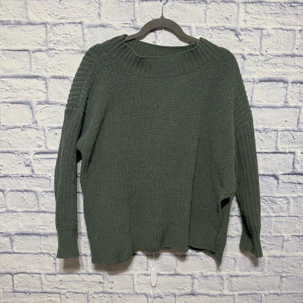 Aerie open knit sweater oversized